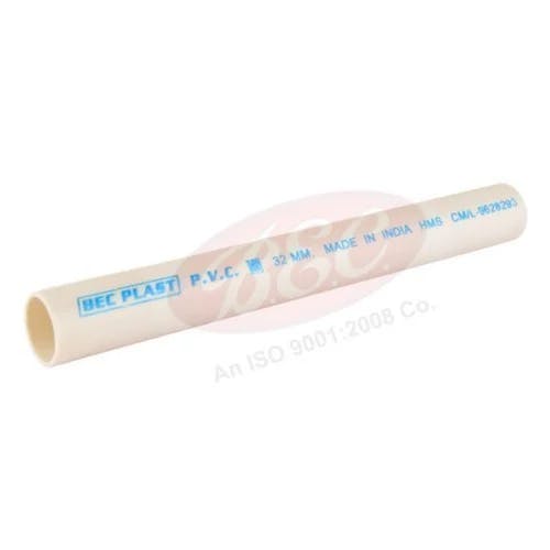 BEC Plast PVC Conduit Pipe, Size: 32 mm