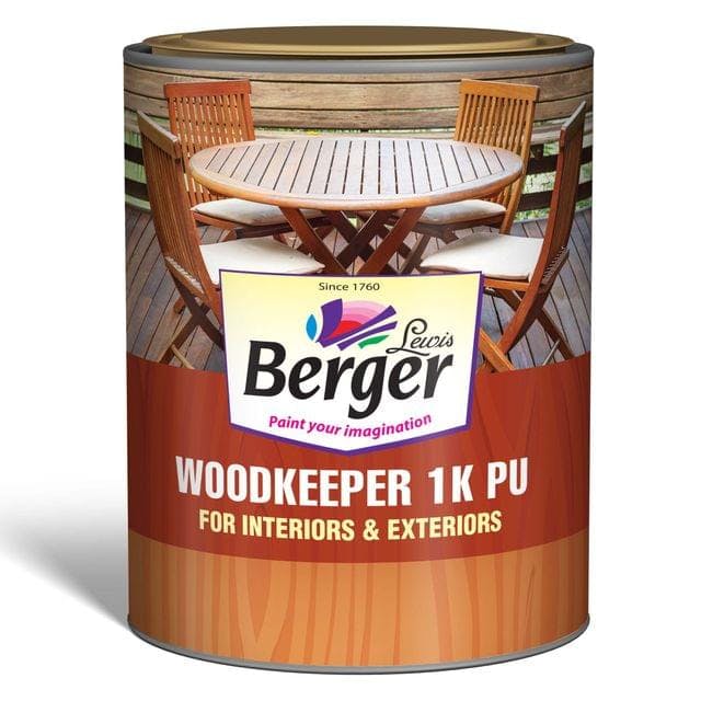 BERGER WoodKeeper 1K PU Interior and Exterior Clear Gloss