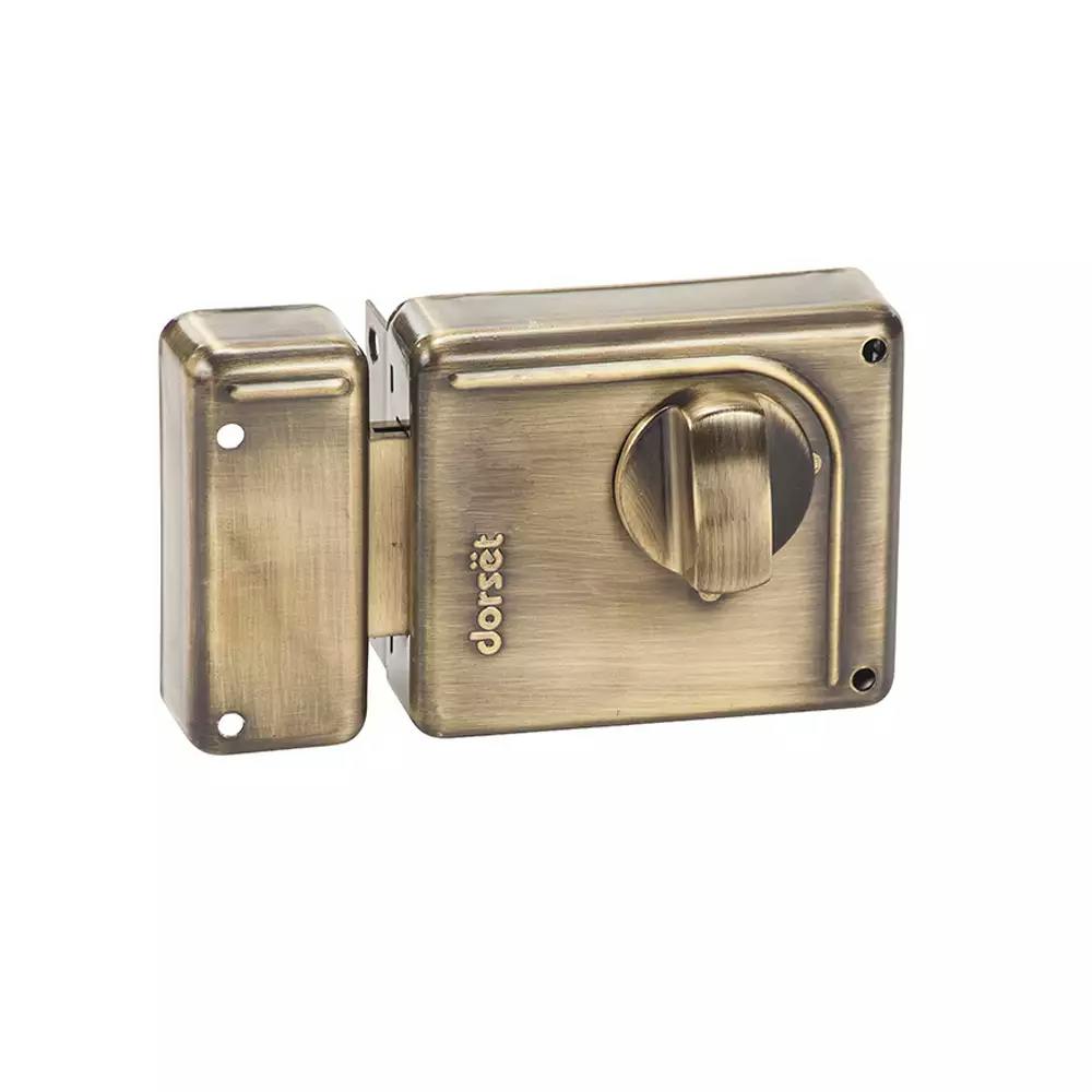 Dorset Smart Dead Lock Key & Knob (Antique) - [ (L) 142 x (W) 92 x (H) 82 ] mm