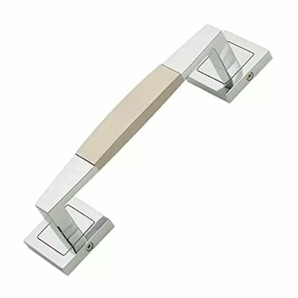 FAST DH22 Zinc Alloy Pull Main Door Handle - 8 Inch (Silver Satin Finish)