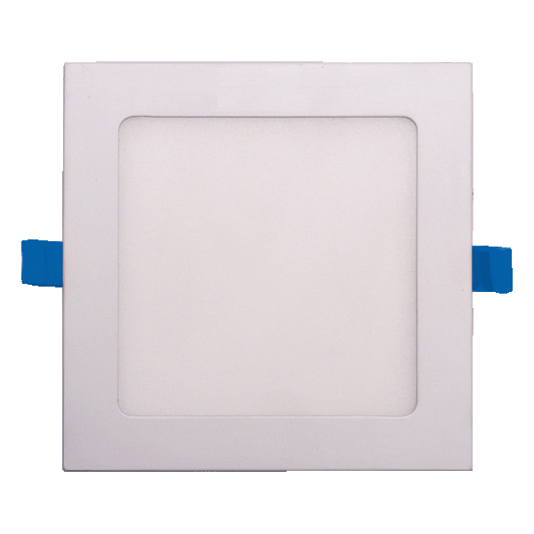 Girish 12 Watt Led Slim Side Lit Panel Light Warm White Square