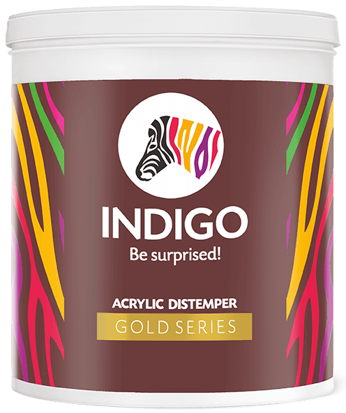 Indiog Acrylic Distemper (Gold Series)