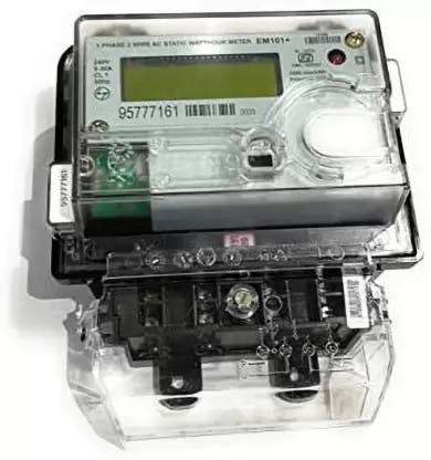 L&T Single Phase LCD Sub Meter Metal Electrical Box