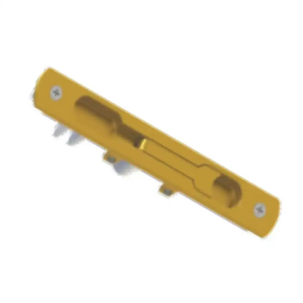 Pego Aluminium Sliding Multi Point Concealed Door Handle (Single Fork) Gold, SL 63