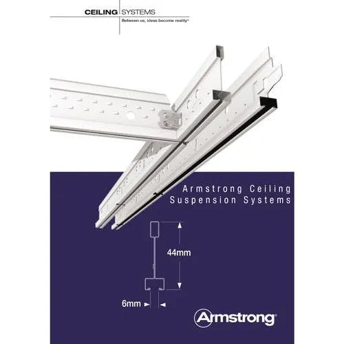 Silver Armstrong T Grid Ceiling