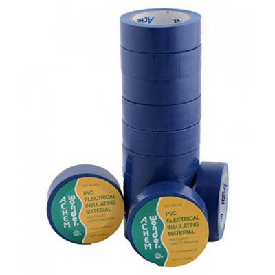 Achem Electrical PVC Insulating Tape - Blue Color