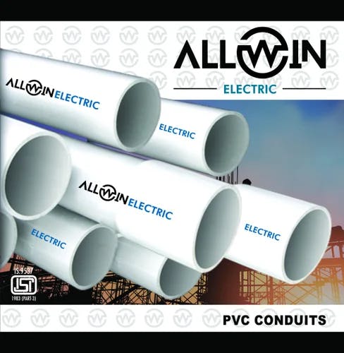 Allwin Electric 25mm HMS (Bold) PVC Conduit Pipes 25 mm