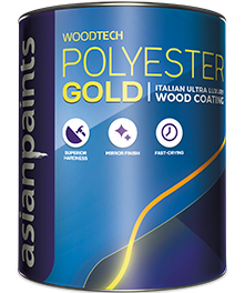 Asian Paints WoodTech Polyester Gold