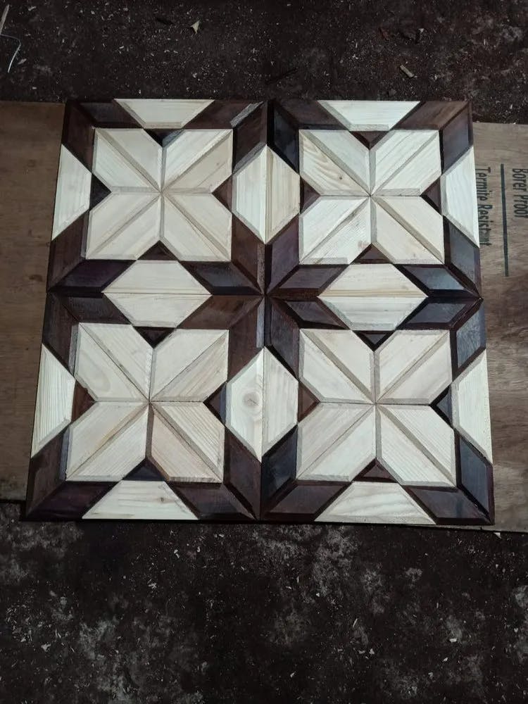 Designer Wooden Wall Tiles Thickness 5 10 mm