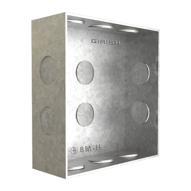 Girish Glisten Modular Metal Box 8 Mod Horizontal