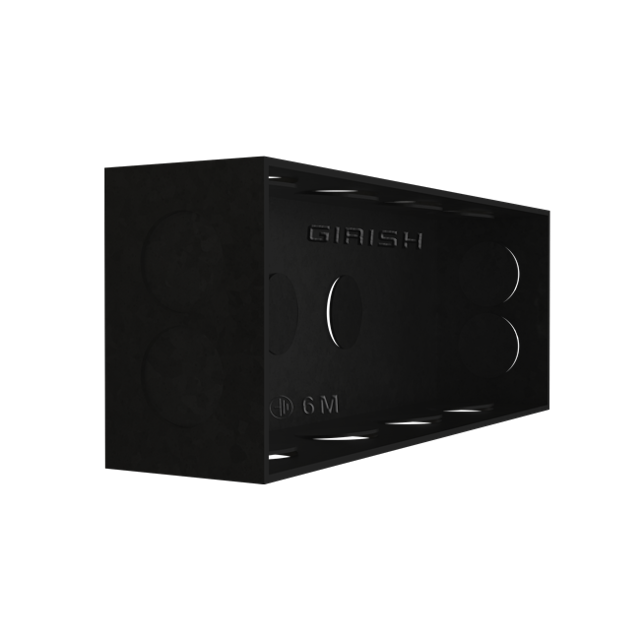 Girish Vox Rust Resistant Powder Coated Modular Box 6 Mod