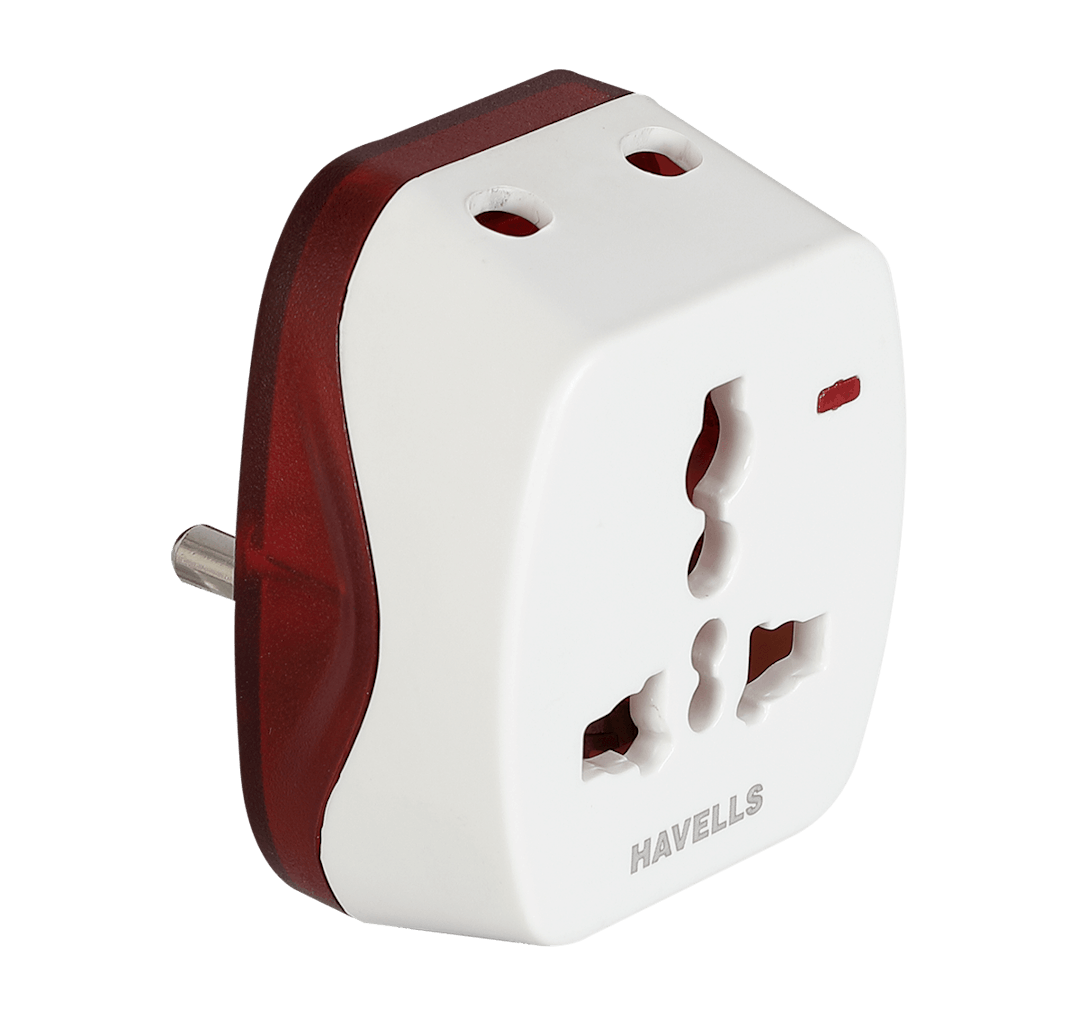 Havells 6 A 2 PIN UNIVERSAL ADAPTOR WITH INDICATOR