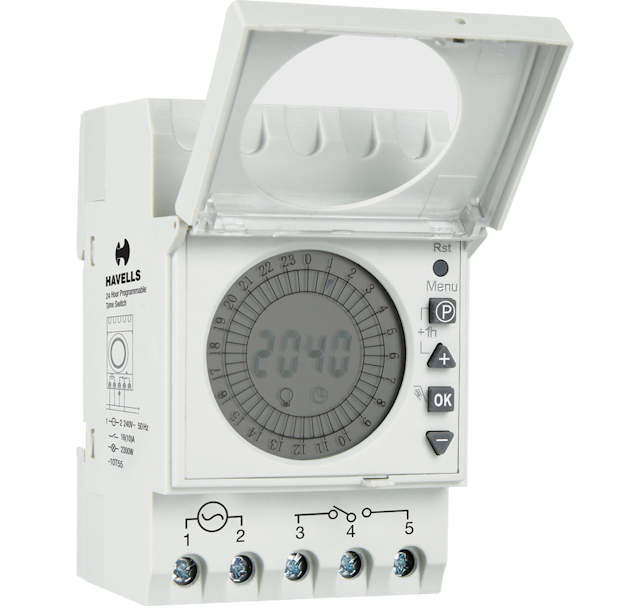 Havells DIGITAL PROGRAMMABLE TIME SWITCH - (24 HOURS)