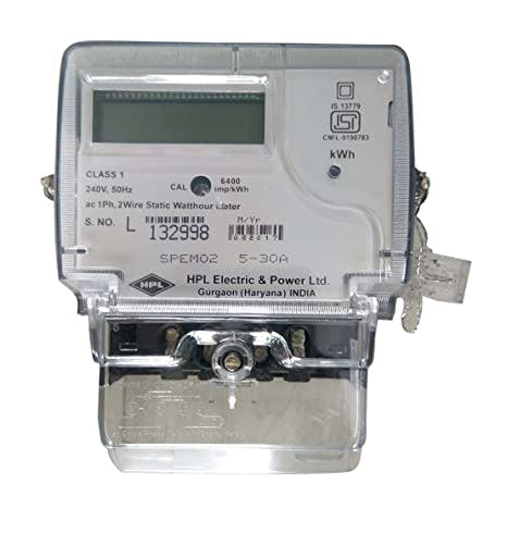 Hpl Single Phase LCD Sub Energy Meter (Rated Current- 5-30 Amp)