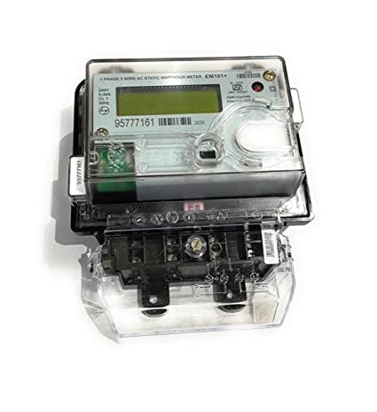 L&T (Larsen & Toubro Limited) Single Phase Multi-function Electric Energy LCD Sub Meter
