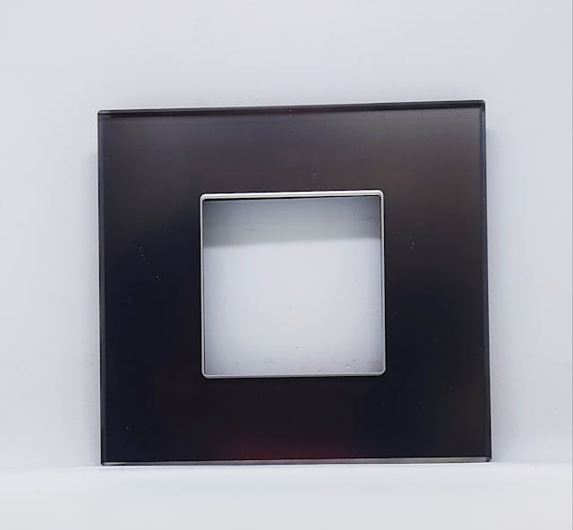 L&T Englaze 2 Module New Matte Mirror Glass Plate