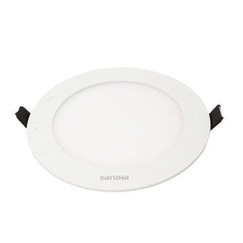 PHILIPS 15W ROUND ASTRA MAX PLUS LED NATURAL WHITE METAL PANEL & DOWNLIGHT