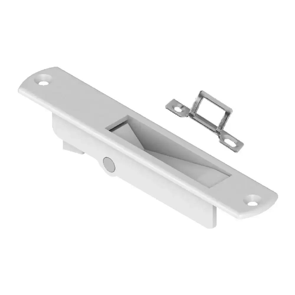 Pego SL 31 Touch Lock Sliding uPVC Window Handle - White
