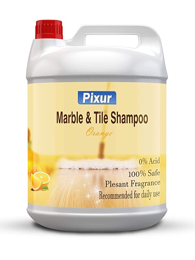 Pixur Marble And Tile Shampoo Orange-5L  Floor Cleaner