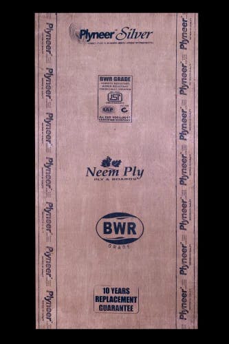 Plyneer Silver BWR Plywood Thickness: 18 mm Size: 8" x 4"