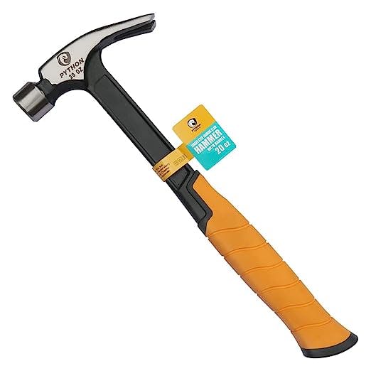 PythonPro Rip Claw Hammer One Piece Forged 536 GMS