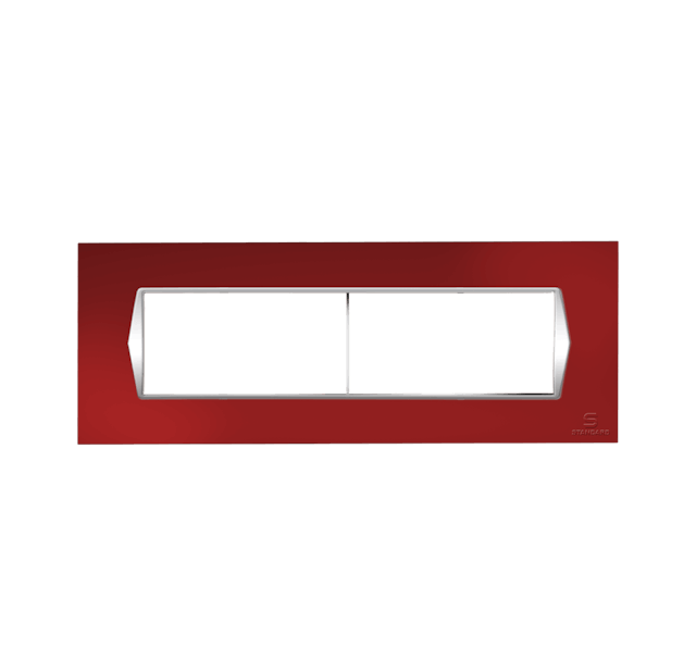 Standard 8 M (H) OUTER PLATE ZOE CHROME WINE
