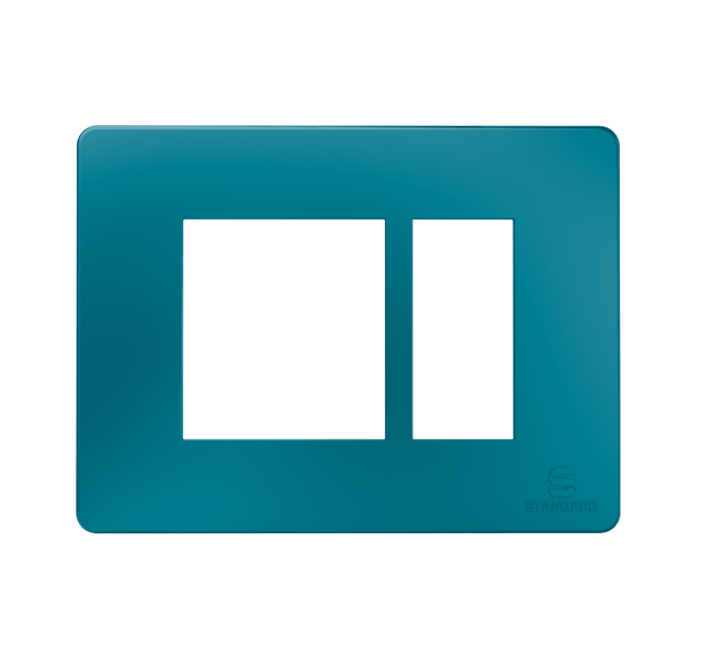 Standard IVY 3 M COVER PLATE ARTIC BLUE
