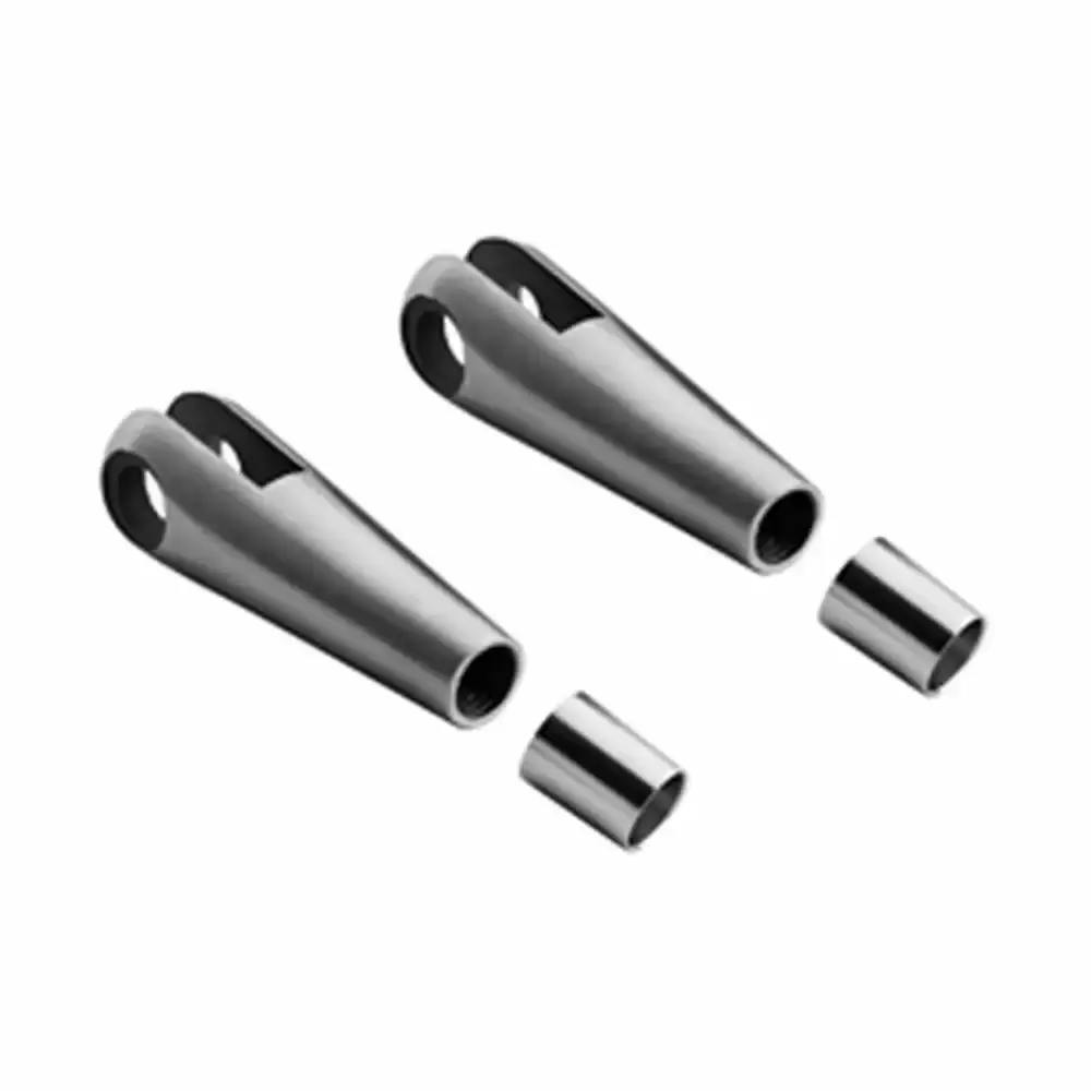 Taiton TCF-316 Threaded Sleeve for TCF-ROD (Supplied In Pairs) Canopy Fitting - Satin Stainless Steel, TCF-316